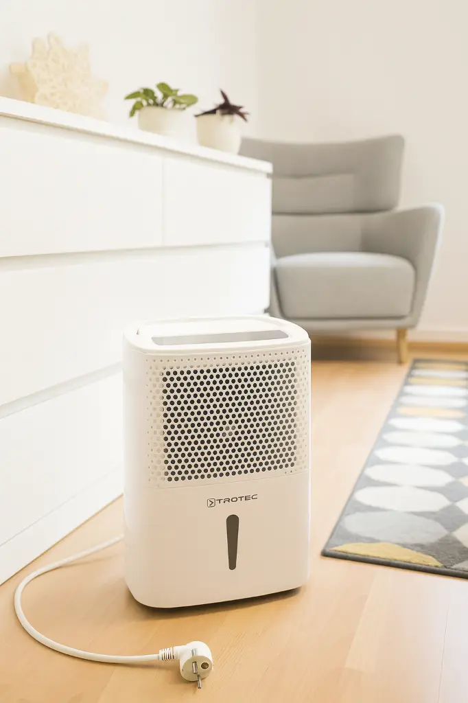 Entfeuchter in Wohnzimmer